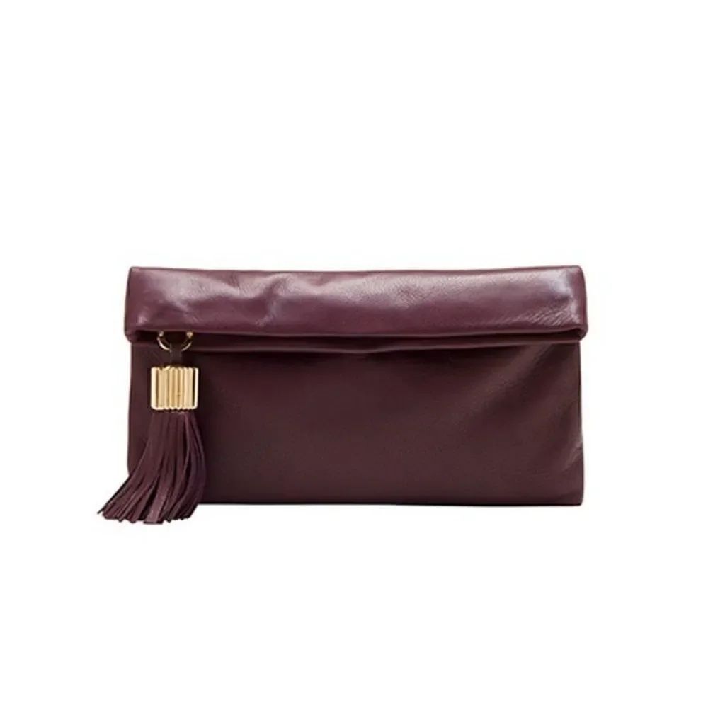 India Hicks - Carmen Clutch - Wine